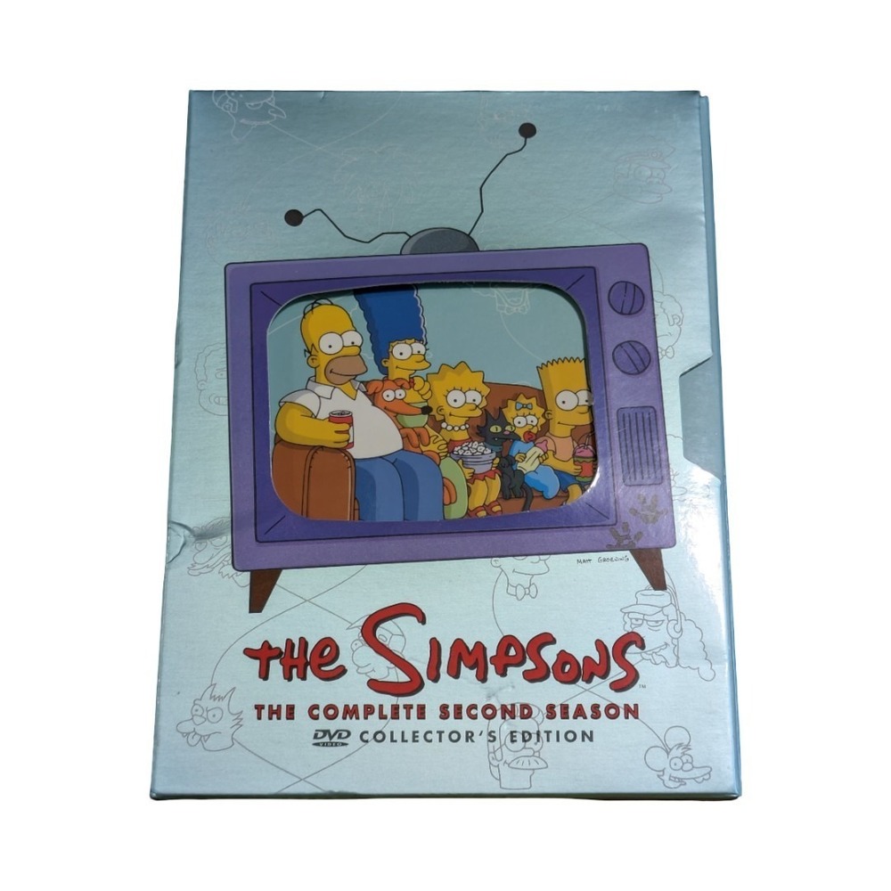 The Simpsons The Complete Second Season Dvd Video Collectors Edition Box Set
